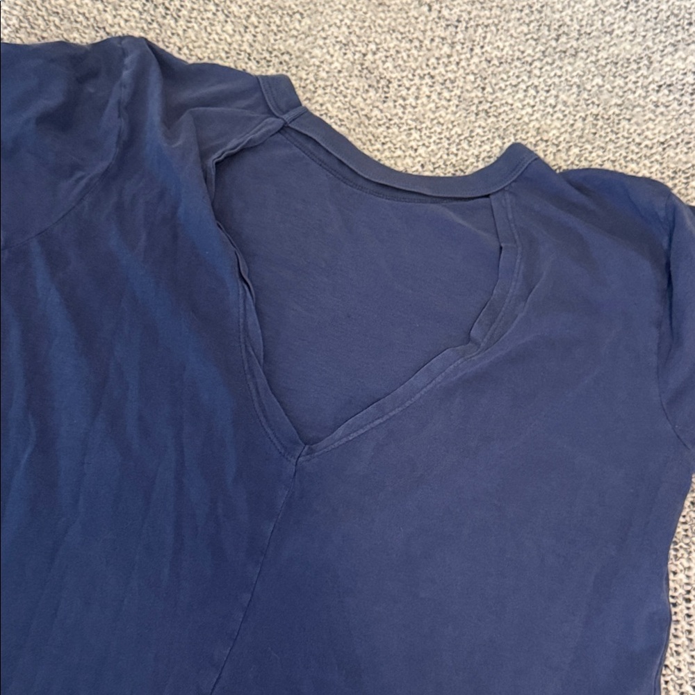Salt Life T-Shirt Dress / Beach Cover Up Women’s Medium Navy Blue Casual Coasta - Picture 4 of 5